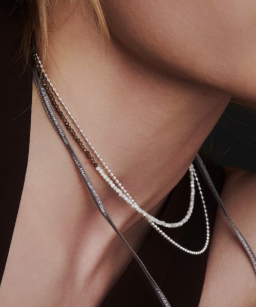 les bonbon（ルボンボン） ネックレス 「les bonbon」reflect half 