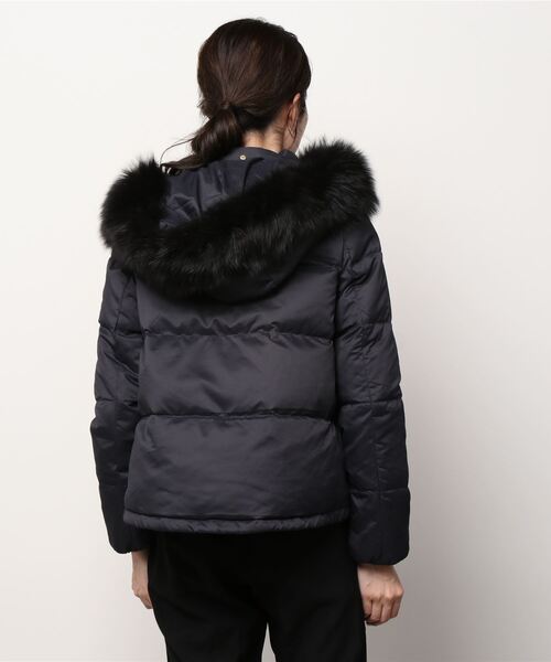 green label relaxing」 ダウンジャケット 40 ネイビー レディース