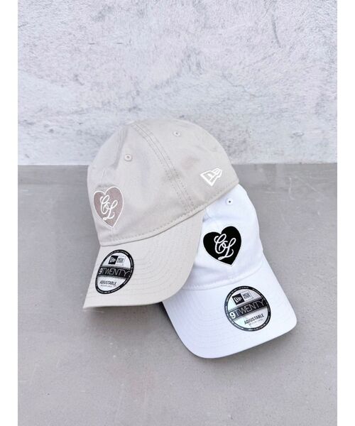 NEW ERA キャップ 帽子 「NEW ERA×CALUNAMURコラボ」HEART LOGO CAP