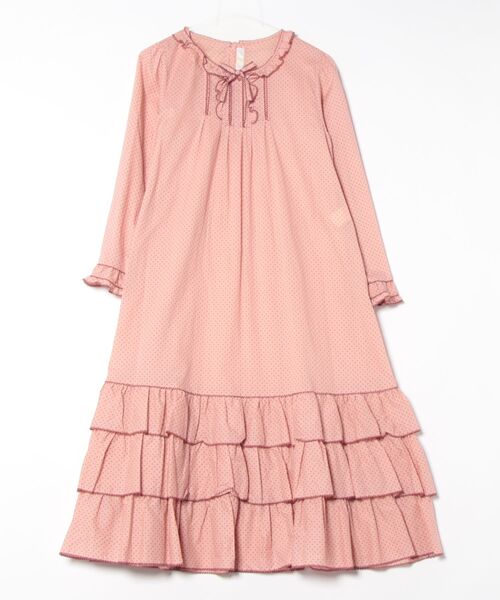 PINK HOUSE ワンピース 水玉ロータリープリントワンピース