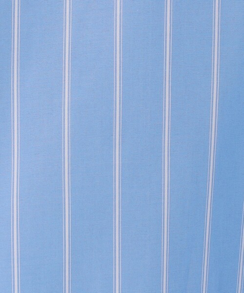 MACPHEE◆コットンブロード ドルマンスリーブシャツ/36/コットン/BLU/ストライプ/12-01-52-01402 MACPHEE ブラウス シャツ コットンブロード ドルマンスリーブ