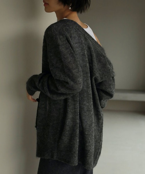 「ETRE TOKYO」 ニットカーディガン FREE ベージュ レディース_画像7