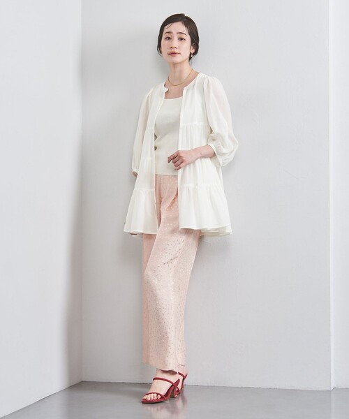 UNITED ARROWS ブラウス シャツ ティアード 6SL レディース