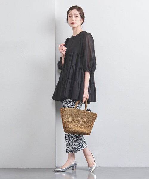 UNITED ARROWS ブラウス シャツ ティアード 6SL レディース
