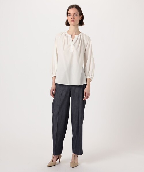 Ballsey（ボールジィ） ブラウス シャツ クリスタルコットン