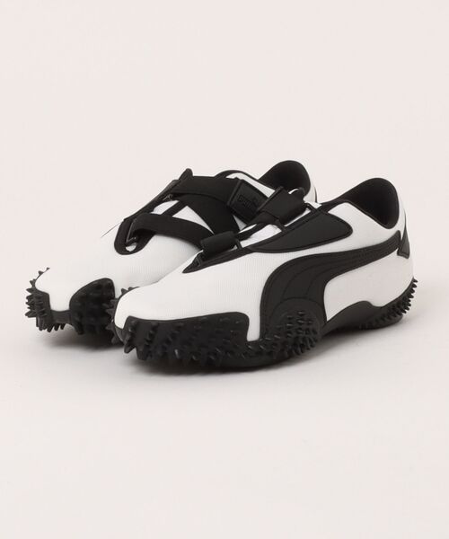 クマmom① PUMA スニーカー プーマ MOSTRO OG 397330 12WH/BK メンズ