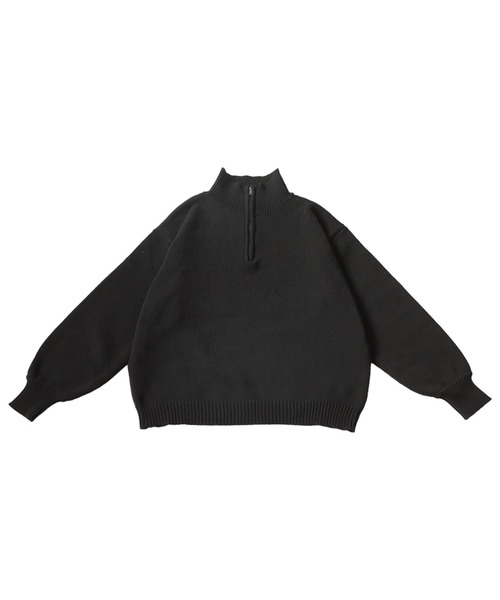 「antiqua」 「treecafe」長袖ニット FREE イエロー レディース_画像4