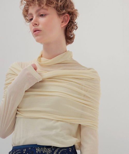 tシャツ Sheer high twist pullover(シアー強撚プルオーバー) レディース
