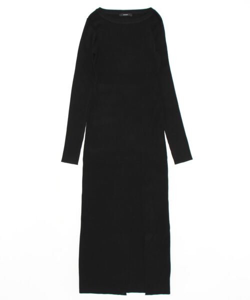 「EMODA」 ニットワンピース FREE グレー レディース_画像3