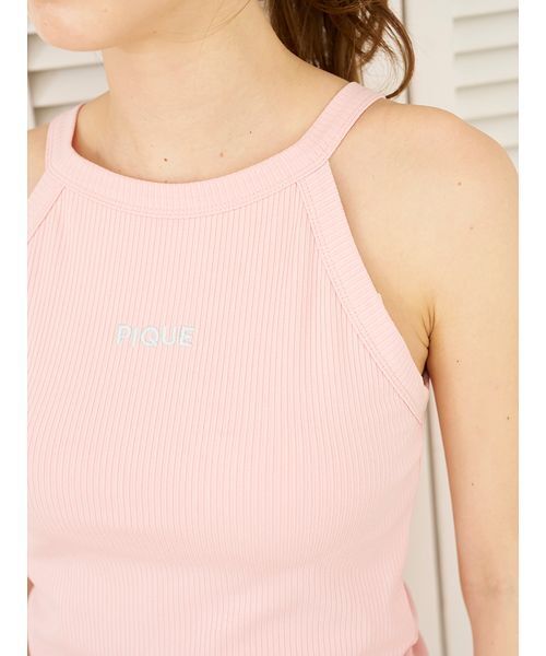 新品　ジェラートピケ　ルームウェア　タンクトップ　ショートパンツ　上下セット gelato pique パジャマ ルームウェア リブタンクトップ