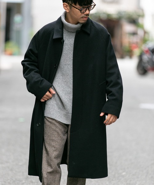 【美品】URBAN RESEARCH ROSSO ステンカラーコート Ｍ URBAN RESEARCH ROSSO MEN 「URBAN MEN」 ステンカラーコート MEDIUM