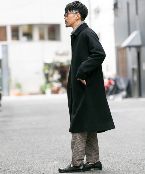 【美品】URBAN RESEARCH ROSSO ステンカラーコート Ｍ URBAN RESEARCH ROSSO MEN 「URBAN MEN」 ステンカラーコート MEDIUM