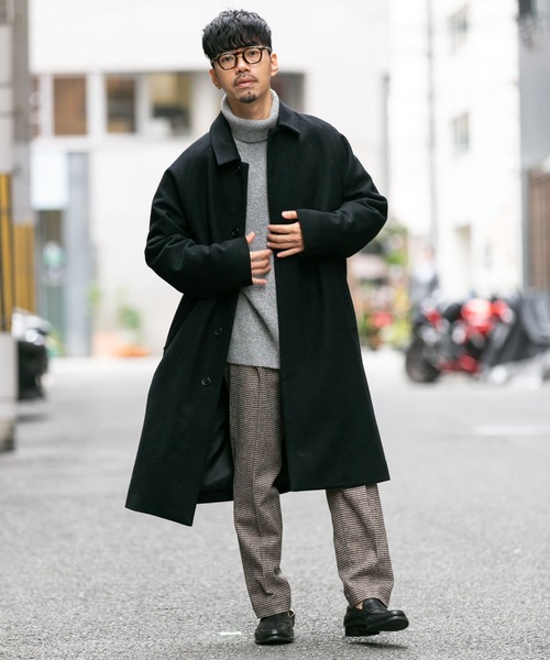 【美品】URBAN RESEARCH ROSSO ステンカラーコート Ｍ URBAN RESEARCH ROSSO MEN 「URBAN MEN」 ステンカラーコート MEDIUM