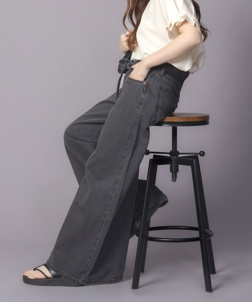 Levi's（リーバイス） ワイドパンツ ジーンズ デニム デニムパンツ