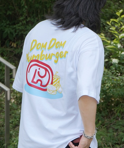 ドムドム・ビジョン tシャツ 25SS 「DOMDOM / ドムドムハンバーガー」 ビッグ