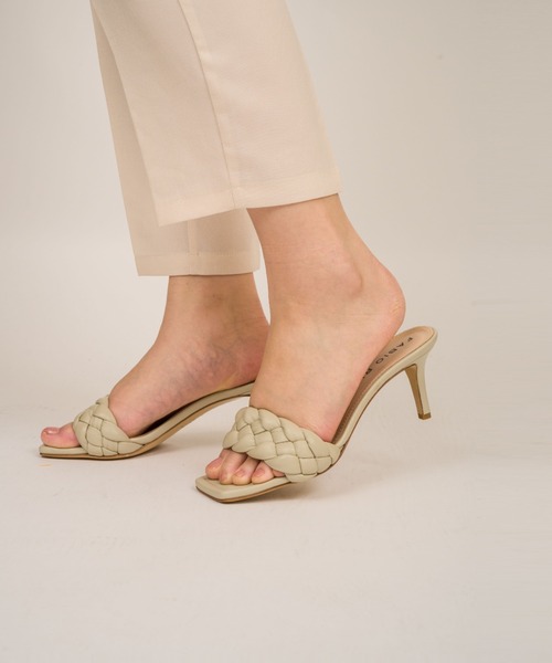 FABIO RUSCONI 「Fabio Rusconi」 ミュール 36 アイボリー