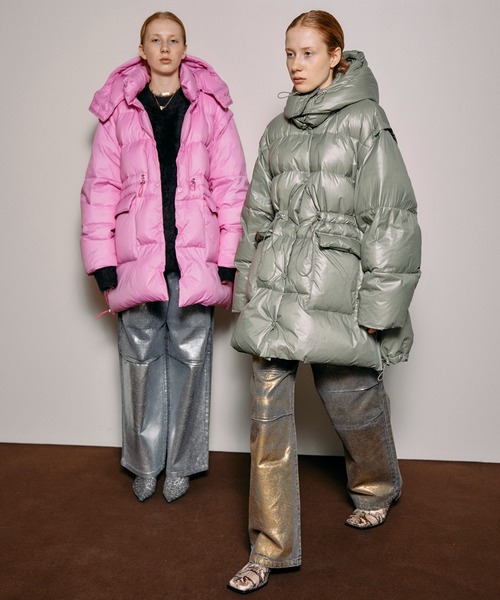 MAISON SPECIAL（メゾンスペシャル） ダウンジャケット FREE シルバー