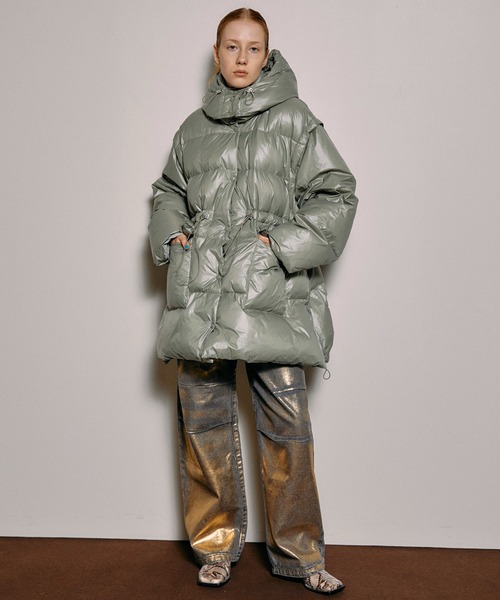 MAISON SPECIAL（メゾンスペシャル） ダウンジャケット FREE シルバー