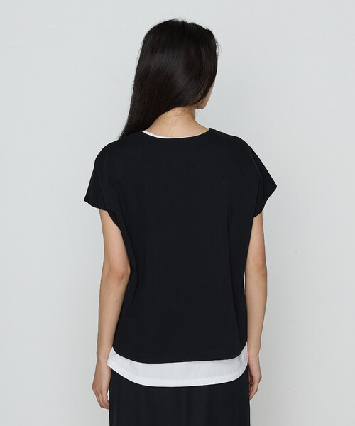 COMME CA（コムサ） tシャツ TCポンチ アンサンブルプルオーバー