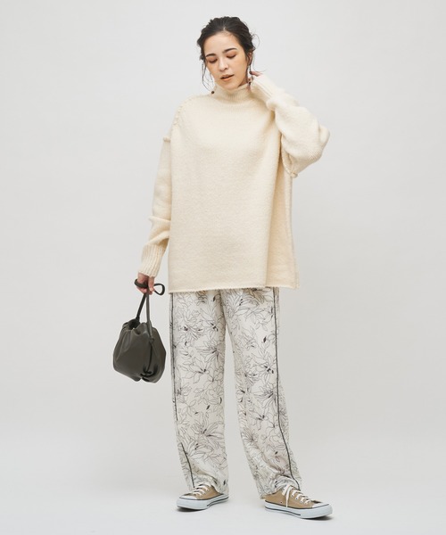 「COLLAGE GALLARDAGALANTE」 長袖ニット FREE ブラウン レディース_画像9