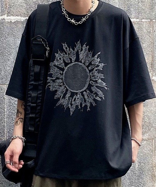 DEVICE tシャツ 古着風 Tシャツ 韓国ファッション 韓国