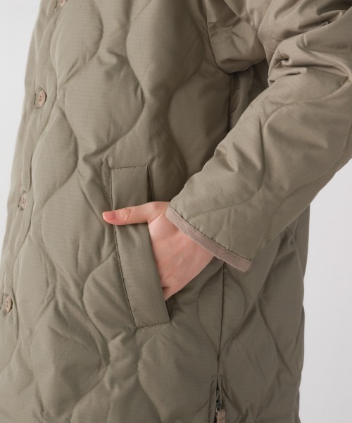 「OMNES」 ダウンコート LARGE キャメル レディース_画像5