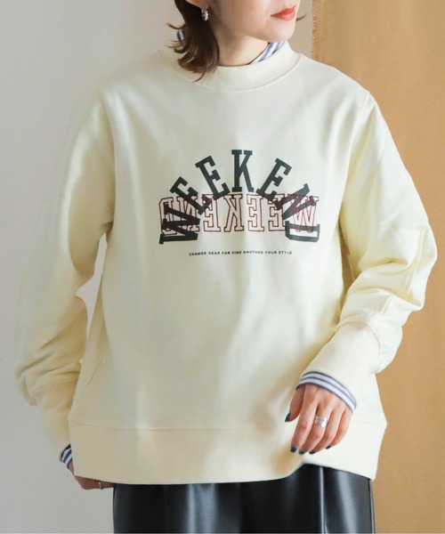 「NOMBRE IMPAIR」 スウェットカットソー FREE キナリ レディース