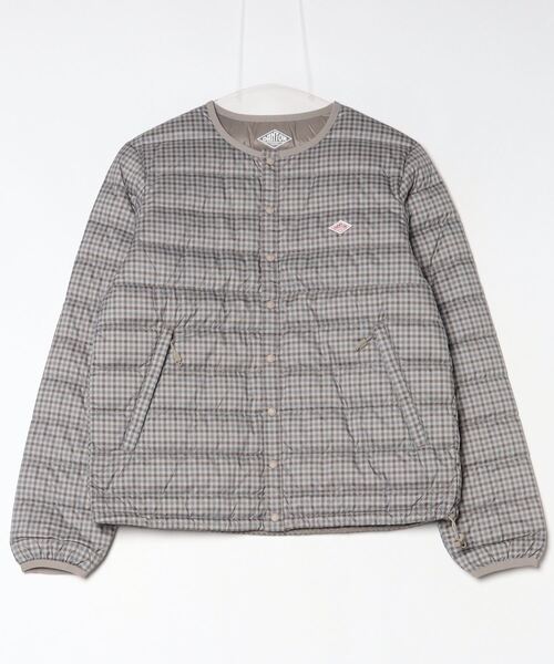 【極美品】DANTON ダントン ショート ダウン ジャケット グレー 38 Danton（ダントン） ダウンジャケット MEDIUM グレー レディース