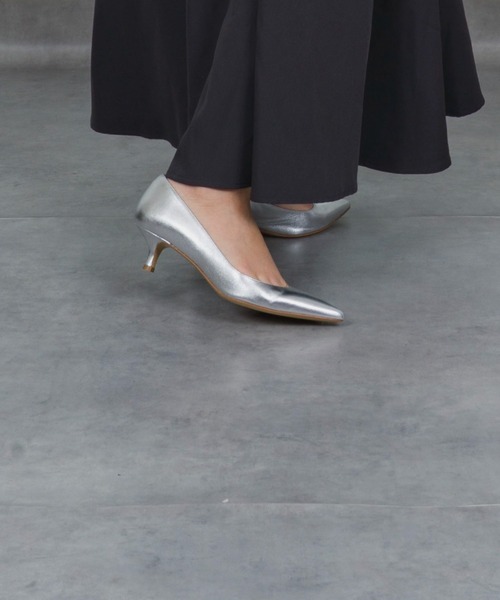 美品 定番 FABIO RUSCONI ファビオルスコーニ スエード パンプス 38