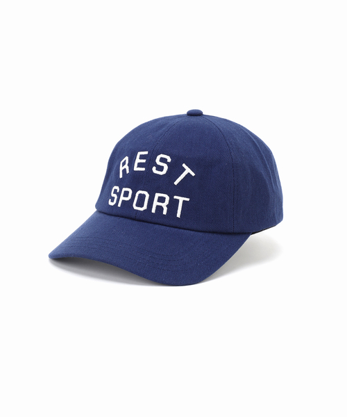 【rest & recreation】キャップ ネイビー Rest＆Recreation キャップ 帽子 「Rest＆Recreation/レスト