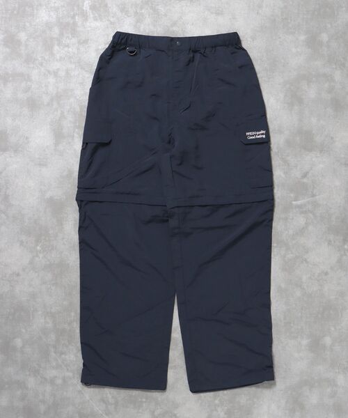 ffein カーゴパンツ 「FFEIN(フェイン)」2WAYナイロンテックワイド