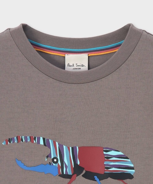 【新品タグ付】Paul Smith JUNIOR アイスロゴ半袖Tシャツ 140 Paul Smith JUNIOR（ポールスミスジュニア）の「アイスロゴ半袖T