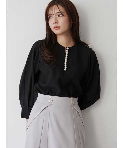 「TONAL」 長袖カットソー 38 ブラック レディース