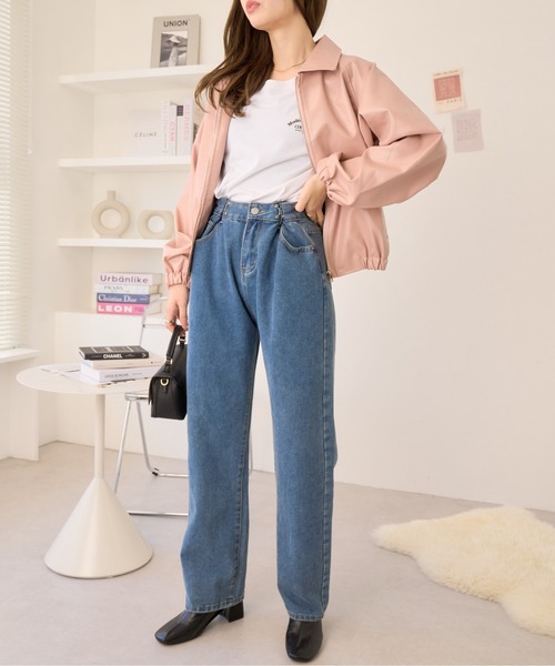 「Ada.」 ブルゾン FREE ベージュ レディース_画像6