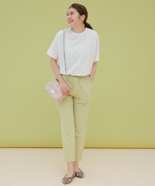 「UNFILO」 半袖カットソー LARGE ホワイト レディース
