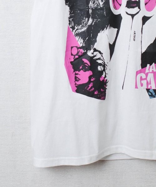 LADY GAGA レディーガガ Tシャツ 2022 Amazon | 公式レディーガガアートポップ Tシャツ | Tシャツ