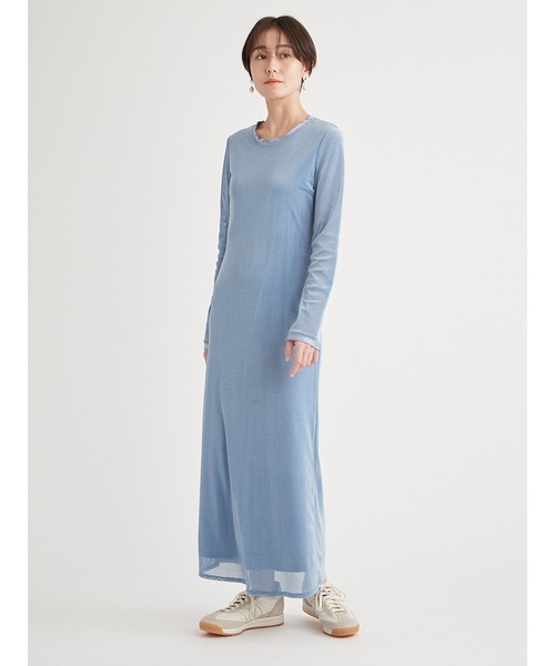 emmi / 長袖ワンピース/1/レーヨン/BEG/13WN0224062 emmi 長袖ワンピース 0 ブルー レディース : ZOZOTOWN Yahoo!店 - 通販