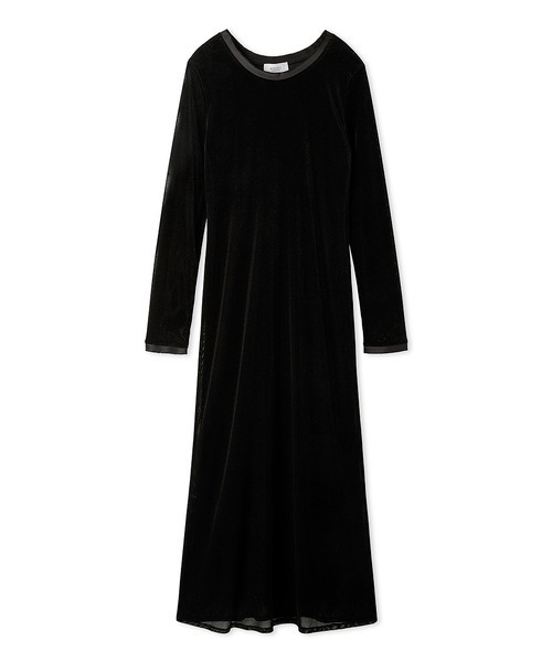 emmi 長袖ワンピース 0 ブルー レディース : ZOZOTOWN Yahoo!店 - 通販