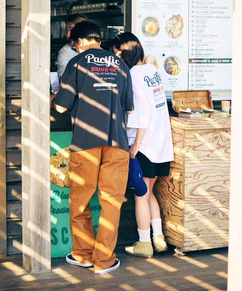 「FREAK'S STORE」 半袖Tシャツ LARGE ブラック メンズ