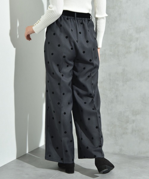 INTERPLANET（インタープラネット） パンツ ツイルクロスドット