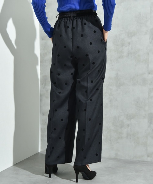 INTERPLANET（インタープラネット） パンツ ツイルクロスドット