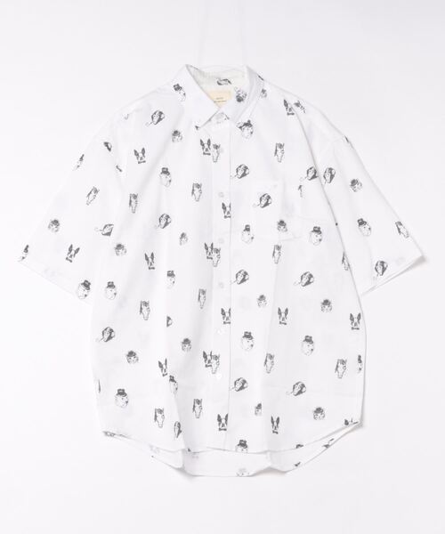 「CORISCO」 半袖シャツ MEDIUM ピンク メンズ_画像9