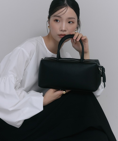soins ハンドバッグ 「牛革」ボックスハンドバッグ : ZOZOTOWN Yahoo