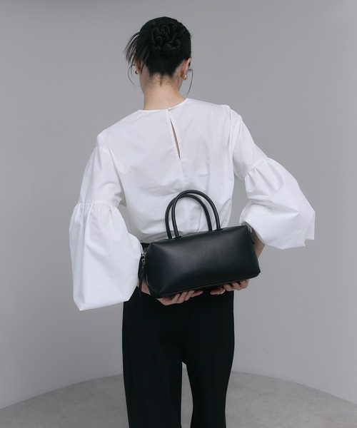 soins ハンドバッグ 「牛革」ボックスハンドバッグ : ZOZOTOWN Yahoo