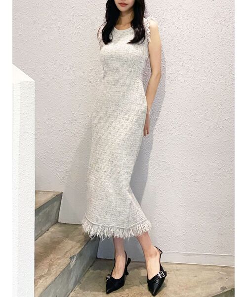 kissです。新品☆  N°21  フリンジ ニット ワンピース14Y kiss様専用です。新品☆ N°21 フリンジ ニット ワンピース14Y 【公式通販】