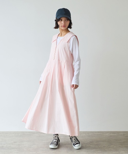 bulle de savon（ビュルデサボン） ワンピース コットン/キュプラ 高