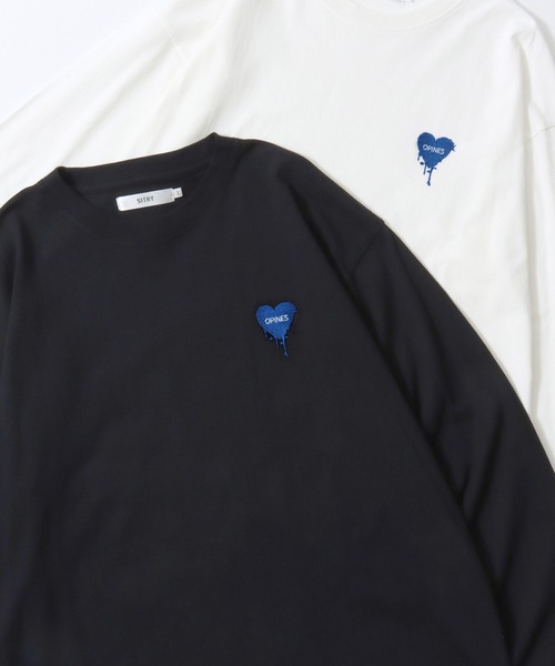 SITRY（シトリー） tシャツ 2026AW新色追加 SITRY Heart Embroidery T