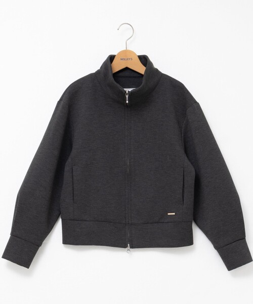 a914 NOLLEY'S ウォッシャブルエアボールスタンドジップブルゾン 美品 NOLLEY'S（ノーリーズ） ブルゾン アウター 「セットアップ対応