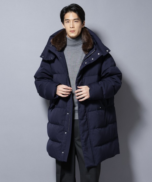 NANO universe（ナノ・ユニバース） ダウンジャケット ダウン 「西川