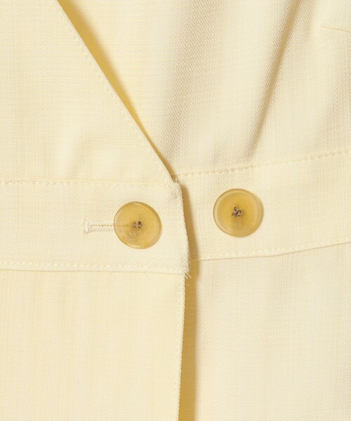 conte ベスト ジレ 「conte」ツイル ノースリーブジレ レディース